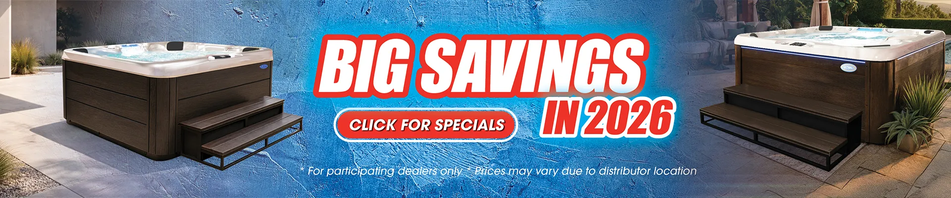 Calspas hot tub being used in a family setting - Allen