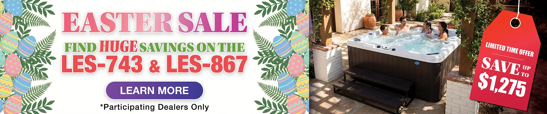 Calspas hot tub being used in a family setting - Allen